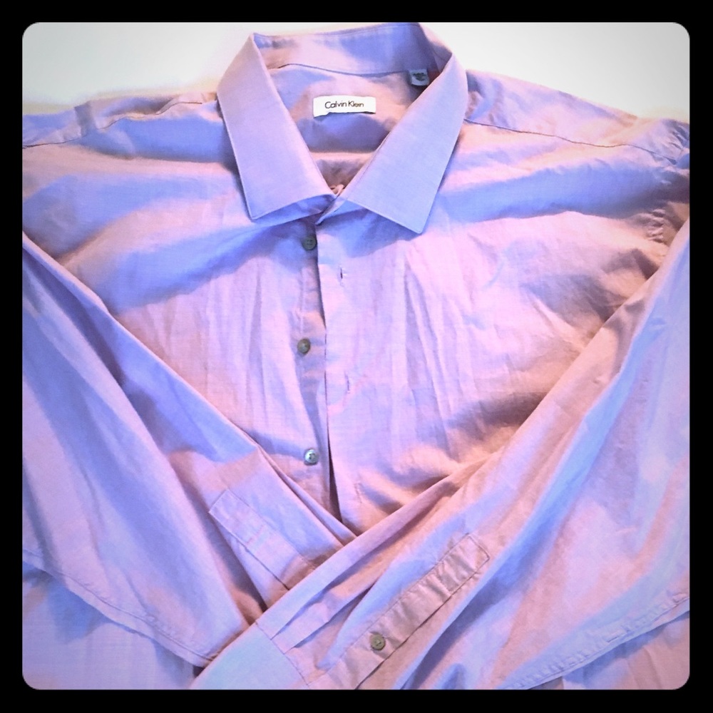 Calvin Klein tall  20 36/37 button down